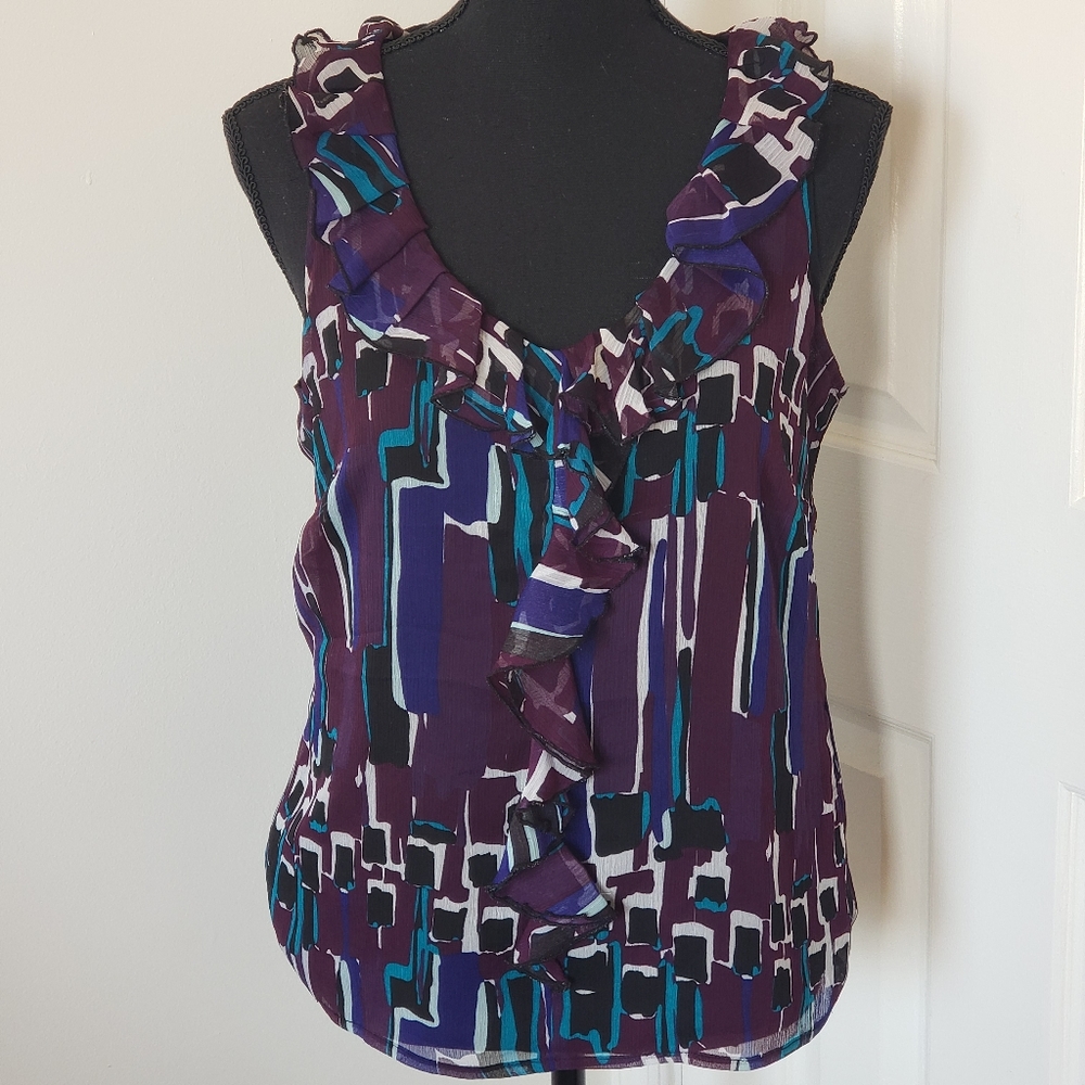 Merona. Ruffle Collar Blouse - Picture 4 of 5
